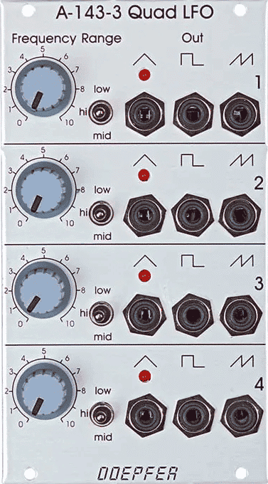 Doepfer Quad LFO