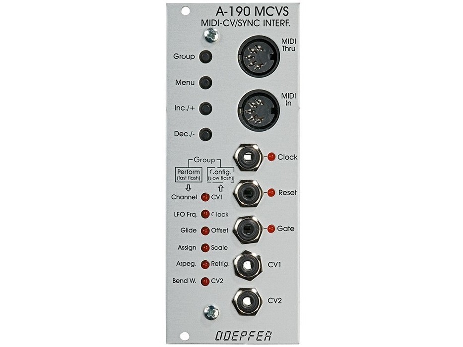 Doepfer A-190-1 - MIDI/CV-interface - Milk Audio Store