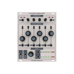 Sputnik Modular 6-Channel Stereo Mixer V2