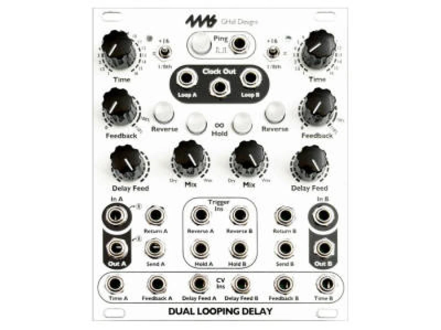 4MS DLD Dual Looping Delay (White)