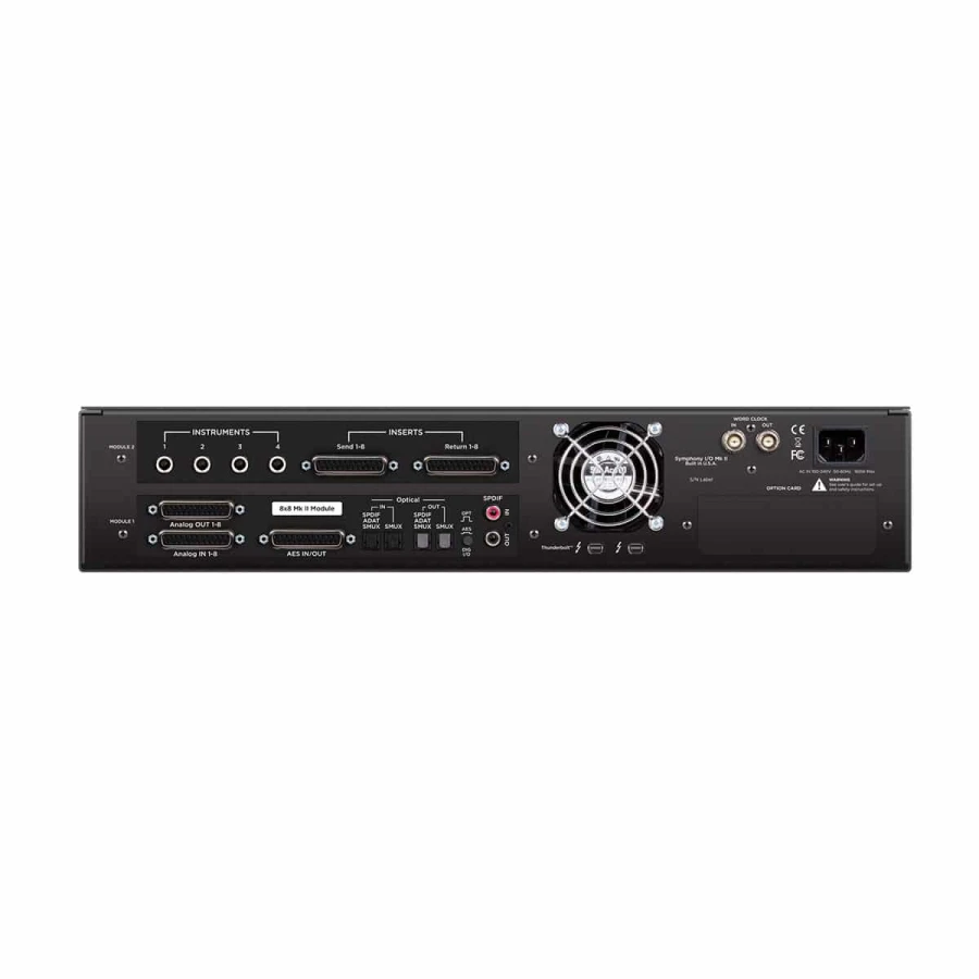APOGEE SYMPHONY I/O 8X8 + MP MKII THUNDERBOLT