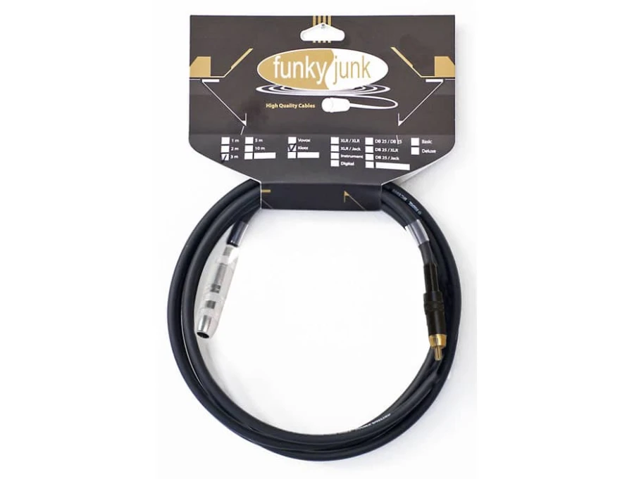 Funky Junk Cables Cavo Adapter Jack F RCA 20 cm