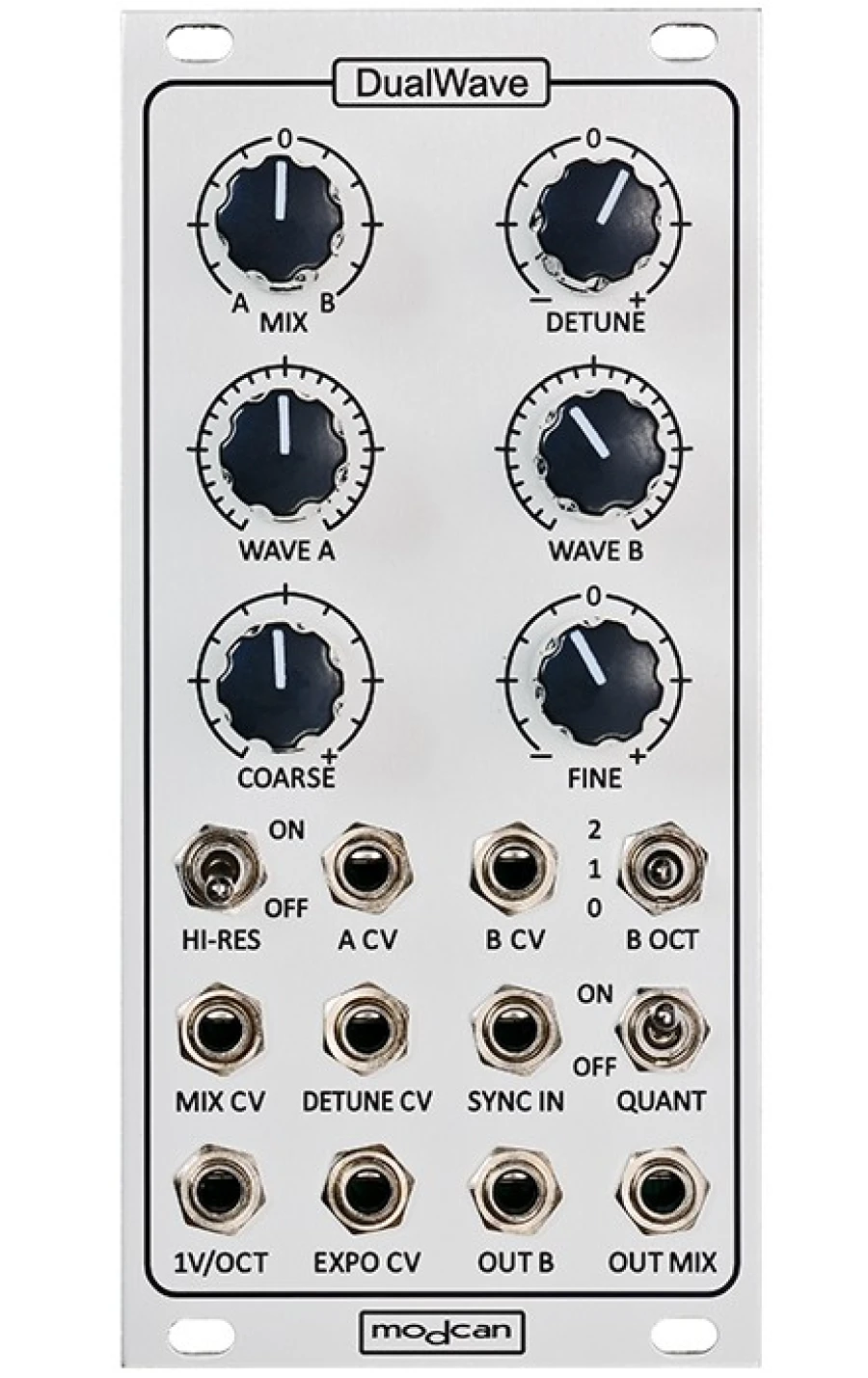 Modcan Synthesizers Dual Wave