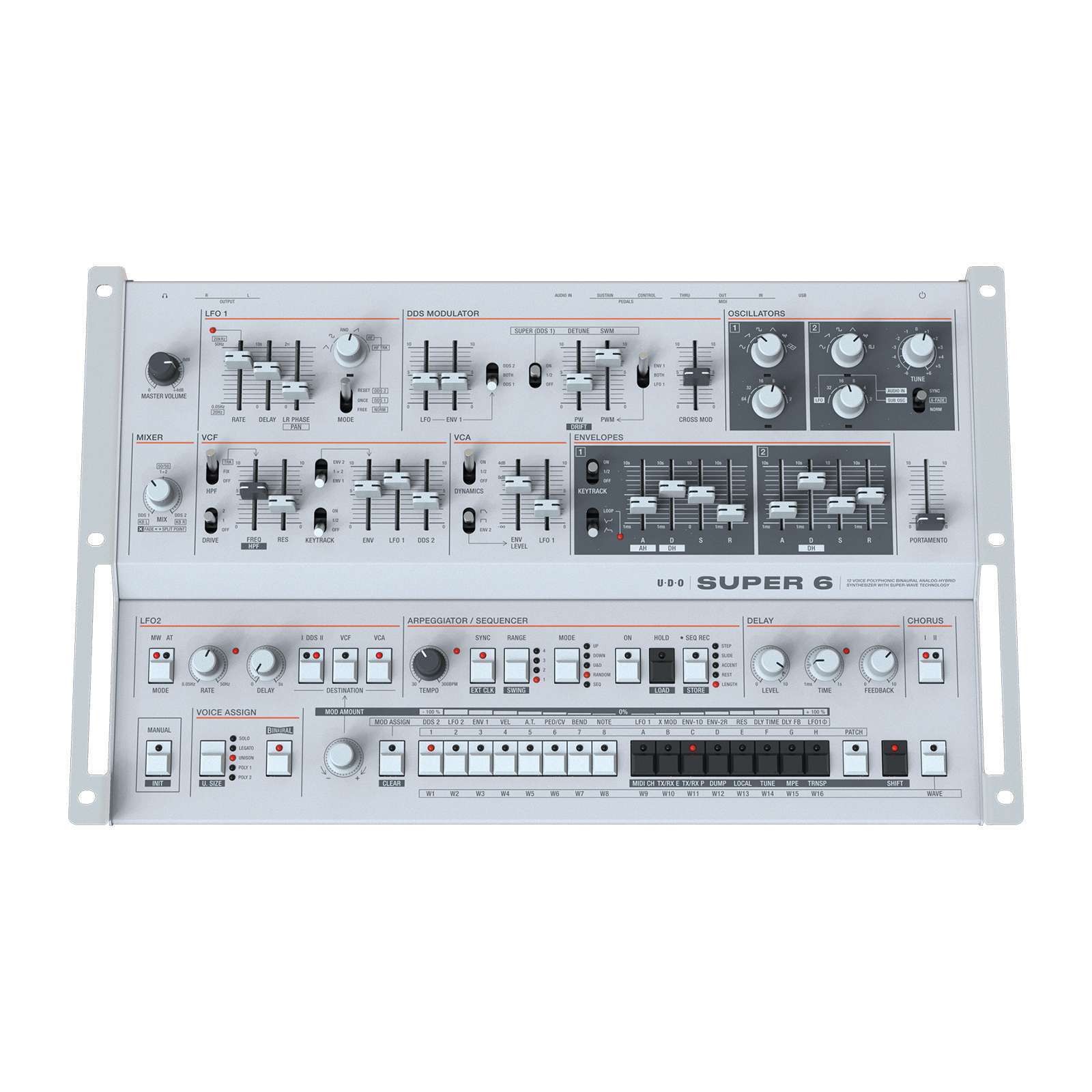 UDO Audio Super 6 Desktop (white) - Milk Audio Store