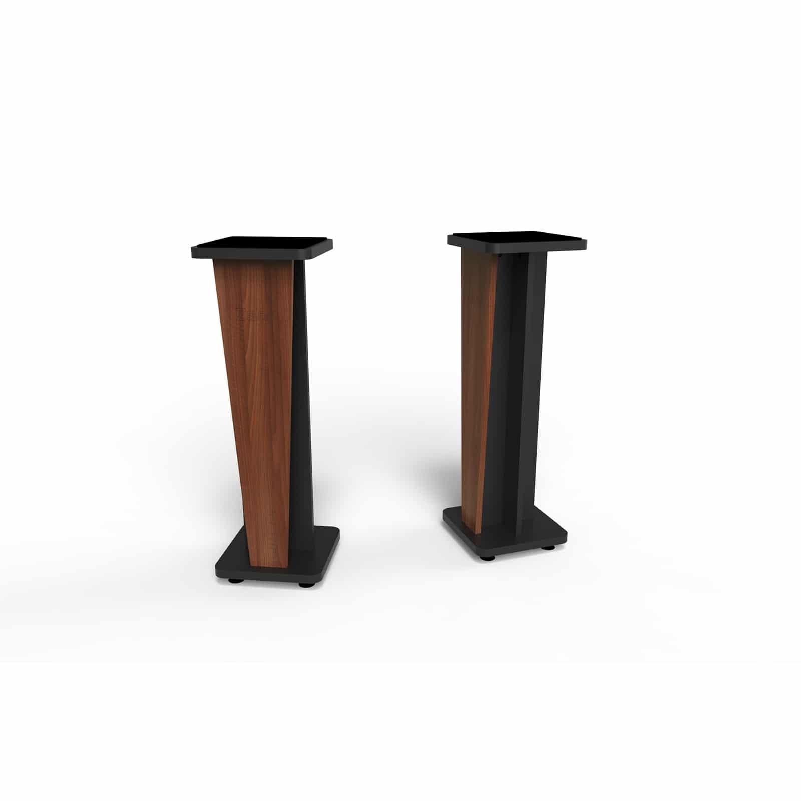 ZAOR Croce Stand 36 (pair)　Walnat/Black zaor-stand-croce-36-walnut-