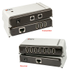 Lindy Extender USB 2.0 Cat.5 100m 7 porte per 2 PC