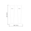 Zaor Croce Stand 36 DUO - Black/Black