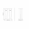 Zaor Croce Stand 42 Duo - Black/Black