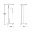 Zaor Miza V-Stand 36 (coppia)