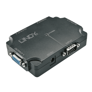 Lindy Splitter VGA 4 Porte, fino a 1920x1200, USB Powered