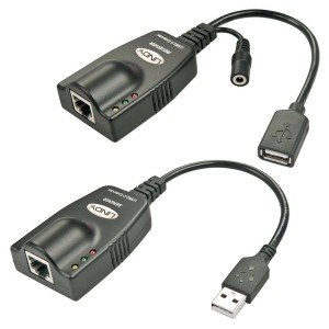 Lindy Extender USB 2.0 Cat.5 100m UTP, 1 Porta