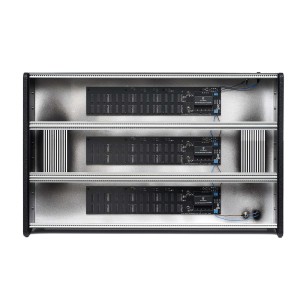 Erica Synths 3x126HP Skiff Case: Vertical Side Panels (EU plug)