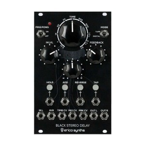 Erica Synths Black Stereo Delay