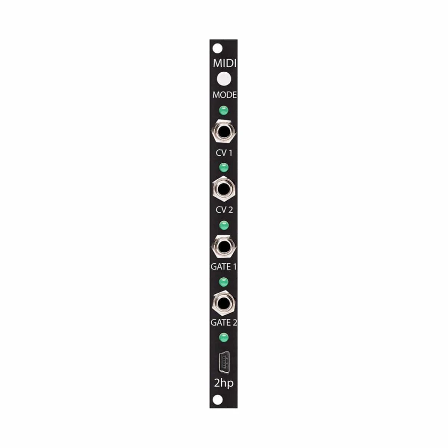 2hp MIDI Black