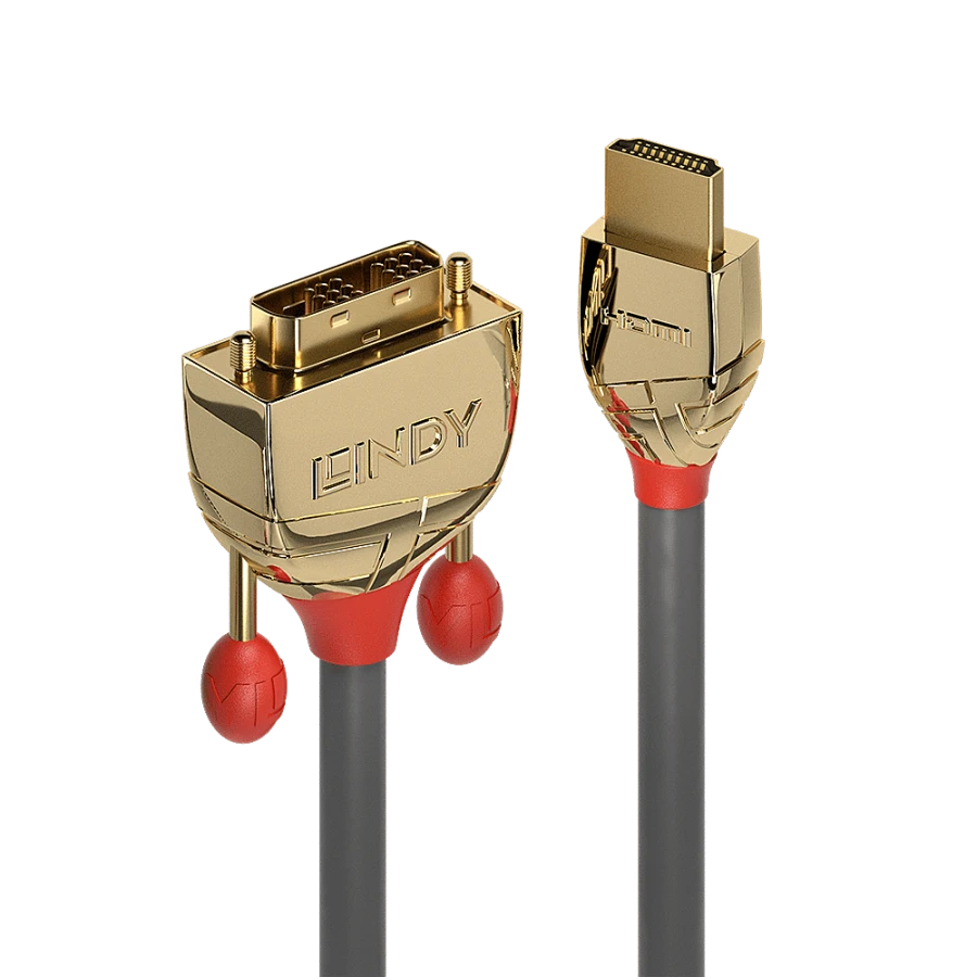 Lindy Cavo HDMI a DVI Gold Line, 3m