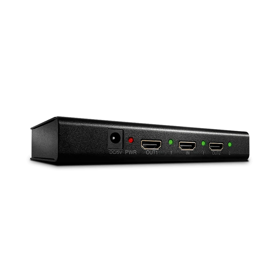 Lindy Splitter HDMI 2.0 18G, 2 Porte