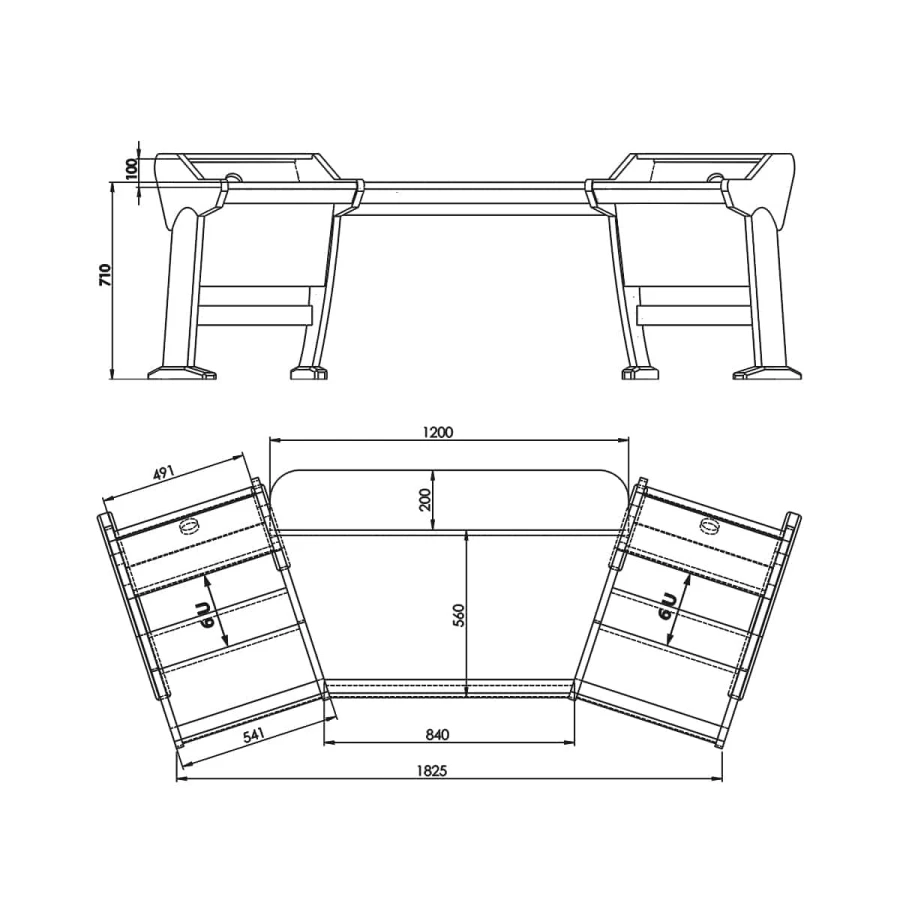 Zaor ONDA Angled - Black