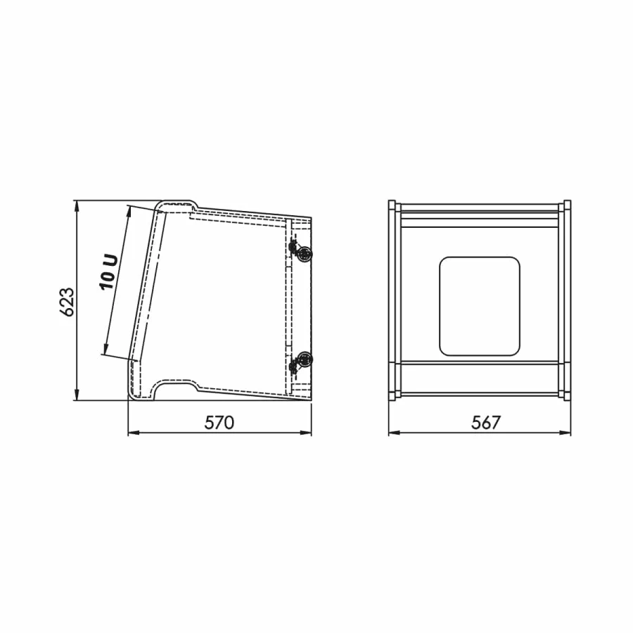 Zaor Rack Roll - White Gloss