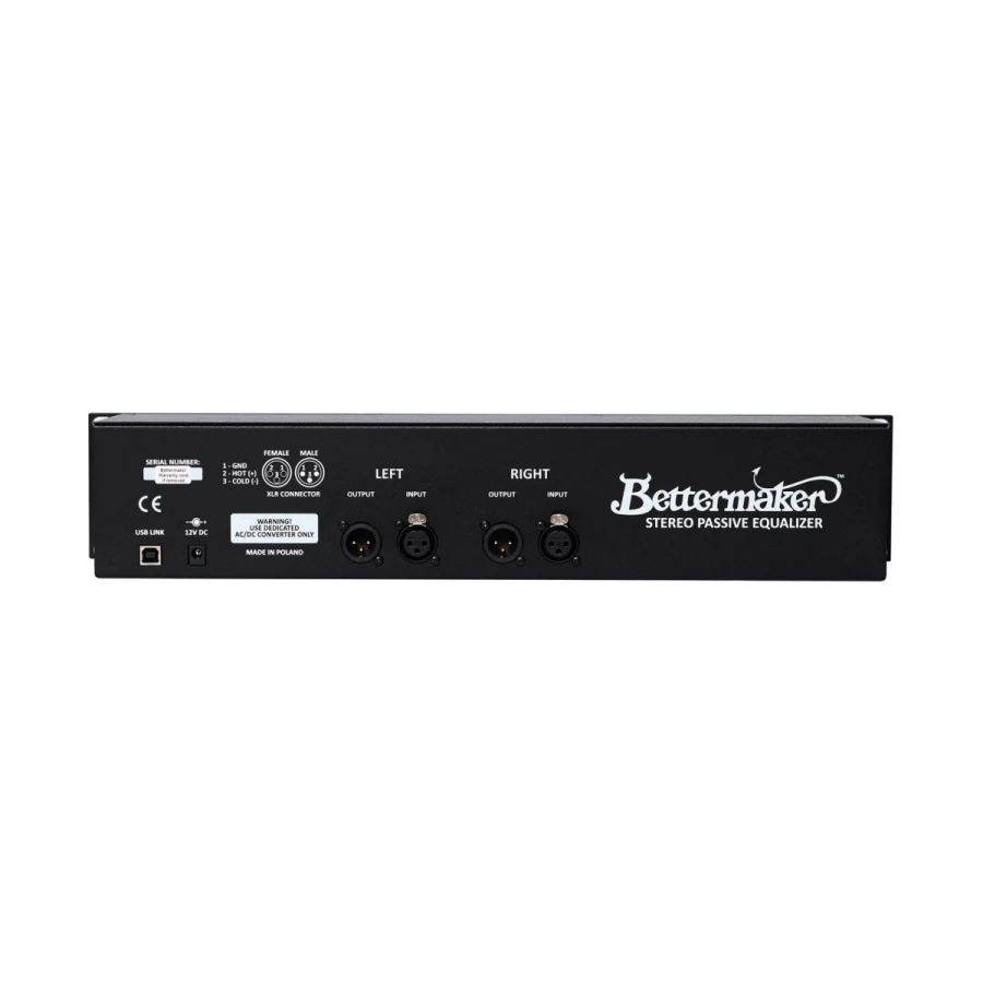 Bettermaker VSPE - Valve Stereo Passive Equalizer