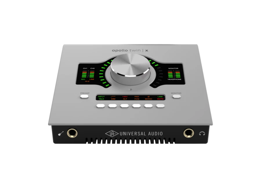 UNIVERSAL AUDIO Apollo Twin X Quad Gen 2 AC Pro Analog Classics Pro