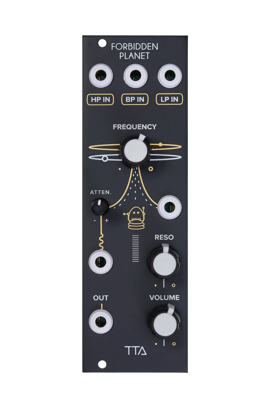 TipTop Audio Forbidden Planet - Analog Filter (Black)