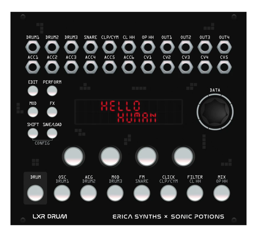 Erica Synths LXR Drum Module