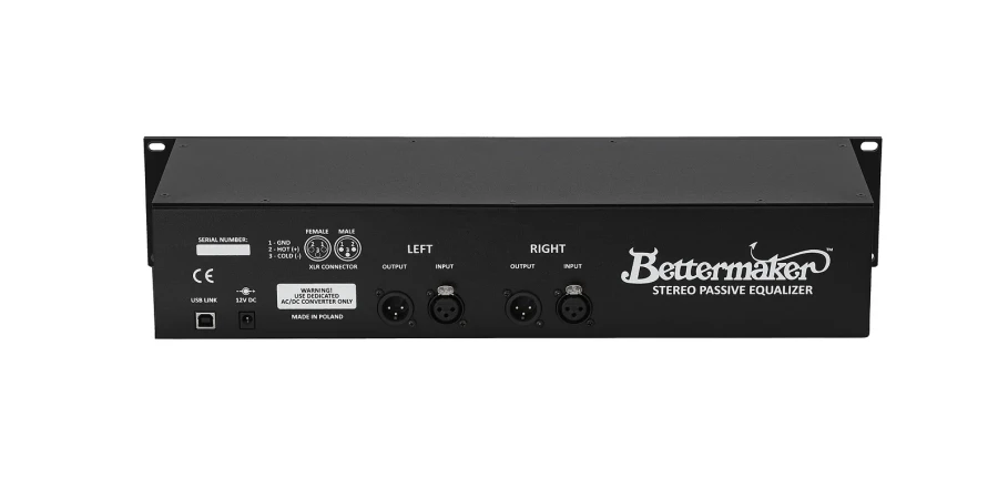 Bettermaker SPE stereo passive EQ