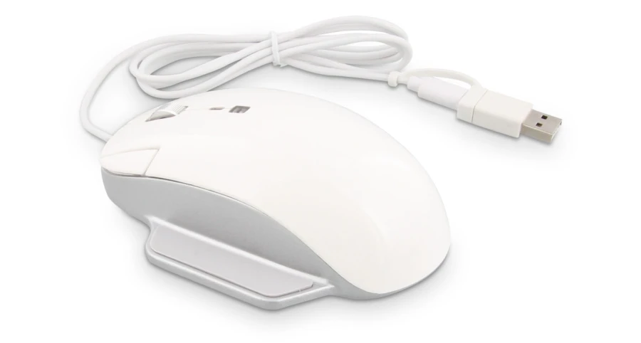 LMP Elite Pro Mouse USB-C White/Silver