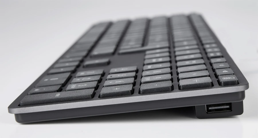 LMP KB-1243 Tastiera numerica USB (Space Gray) - Layout UK
