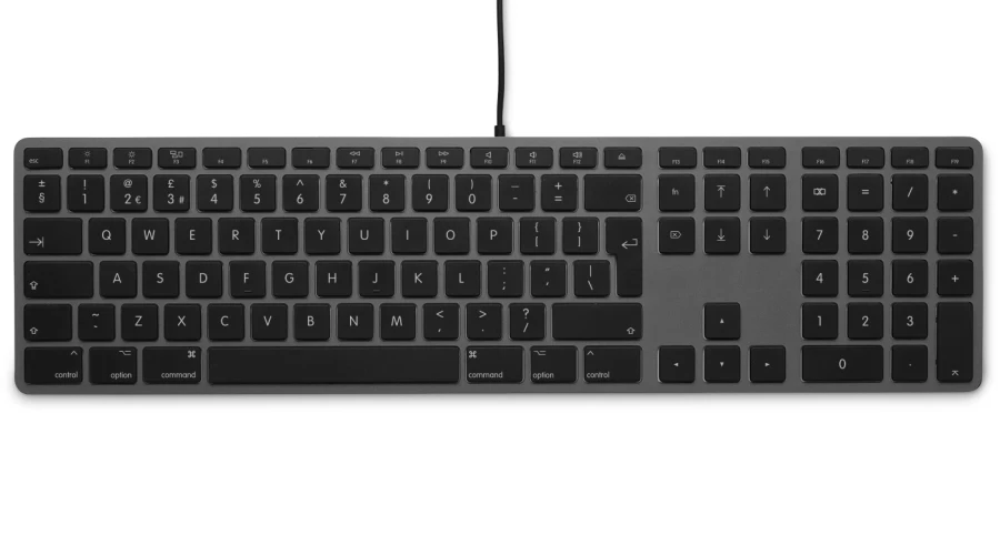 LMP KB-1243 Tastiera numerica USB (Space Gray) - Layout UK