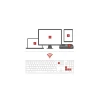 LMP WKB-1243 Tastiera Wireless Bluetooth - Layout DE