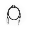 Funky Junk Cables Line XLR M Jack DLX Cable 1m