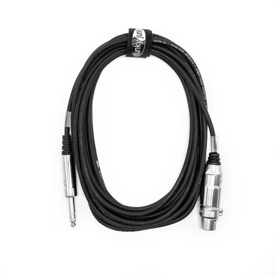 Funky Junk Cables Cavo Line XLR F Jack DLX 1m