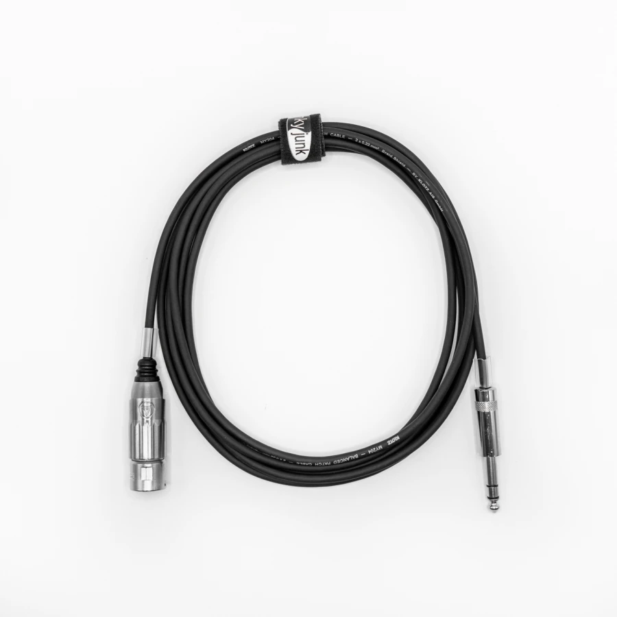 Funky Junk Cables Cavo Line XLR M Jack Basic 0,5m
