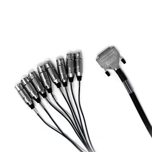 Funky Junk Cables Cavo Multicore D-Sub XLR M 3m