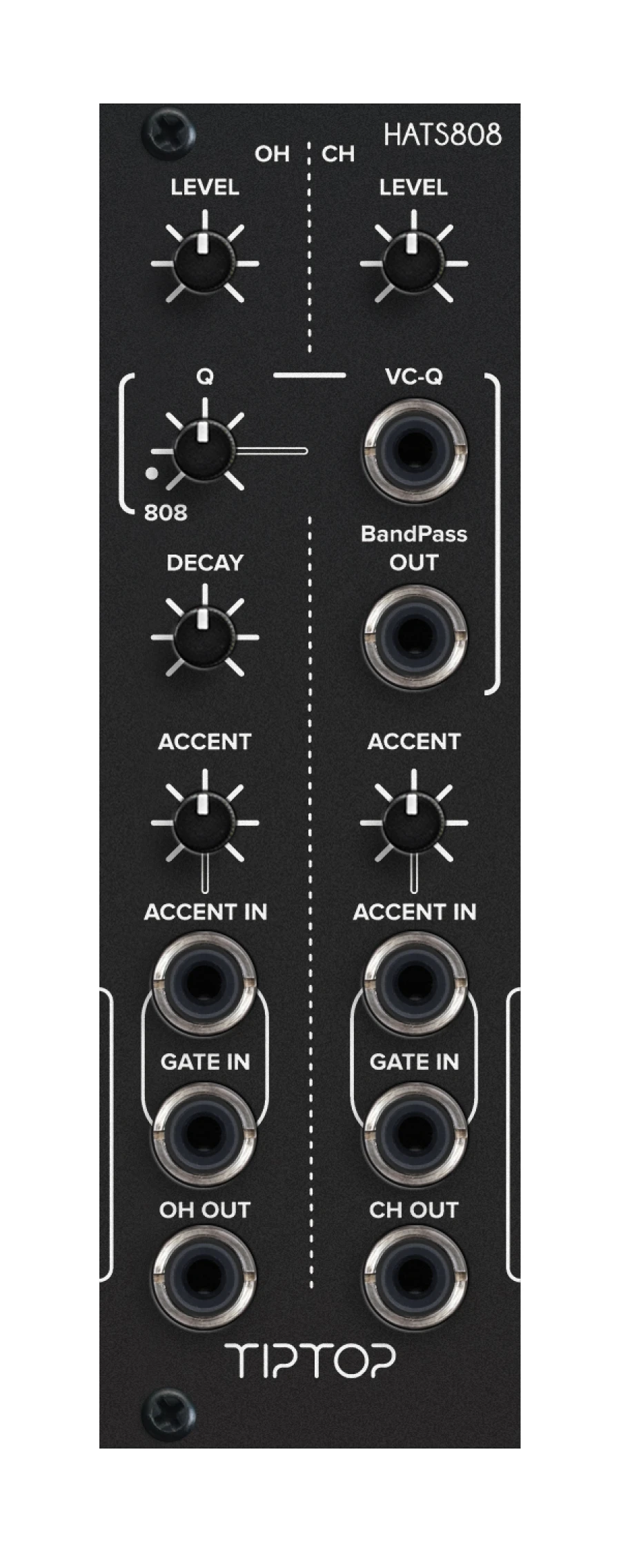 TipTop Audio HATS808 (Black)