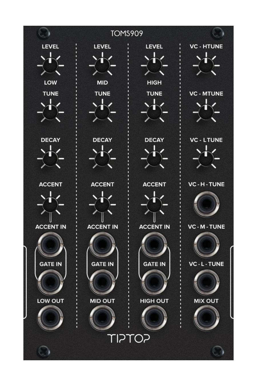 TipTop Audio TOMS909 (Nero)