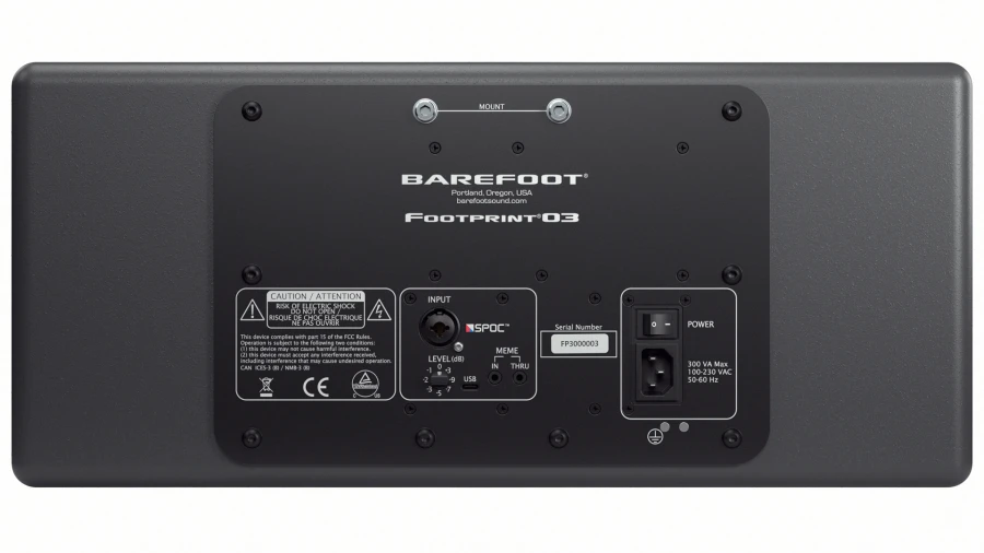 Barefoot Sound Footprint03C Center Channel