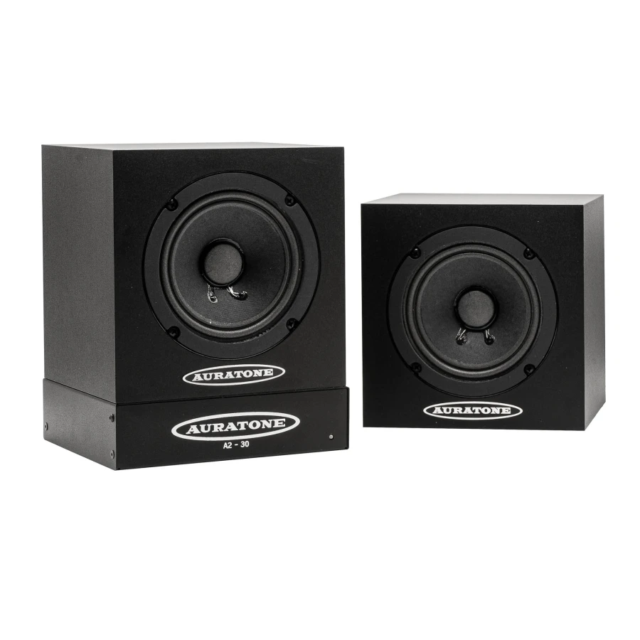 Auratone 5C Passive Super Sound Cube Nero (Coppia) + A2-30