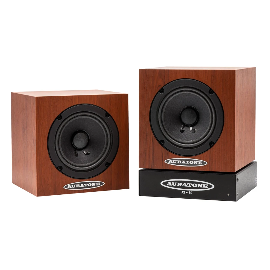 Auratone 5C Passive Super Sound Cube Woodgrain (Coppia) + A2-30