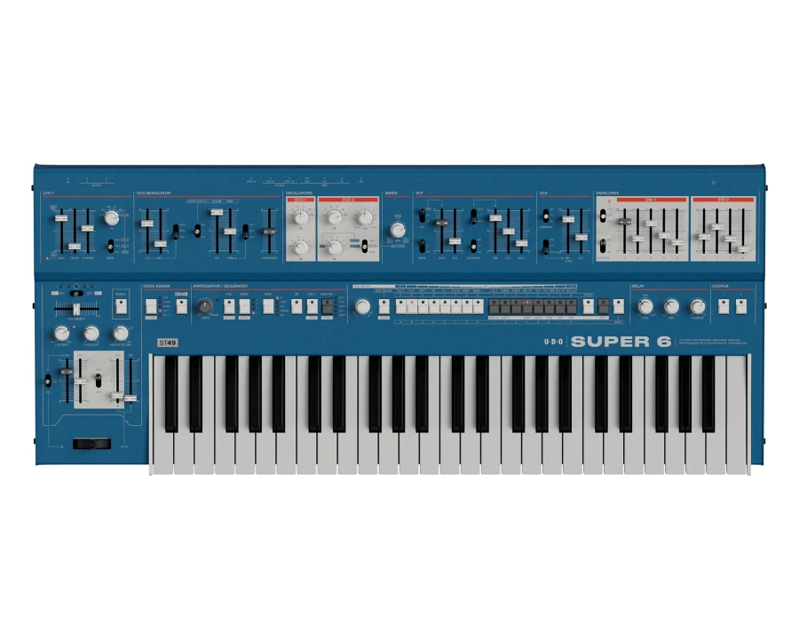 UDO Audio Super 6 Keyboard ST49 (Blu)