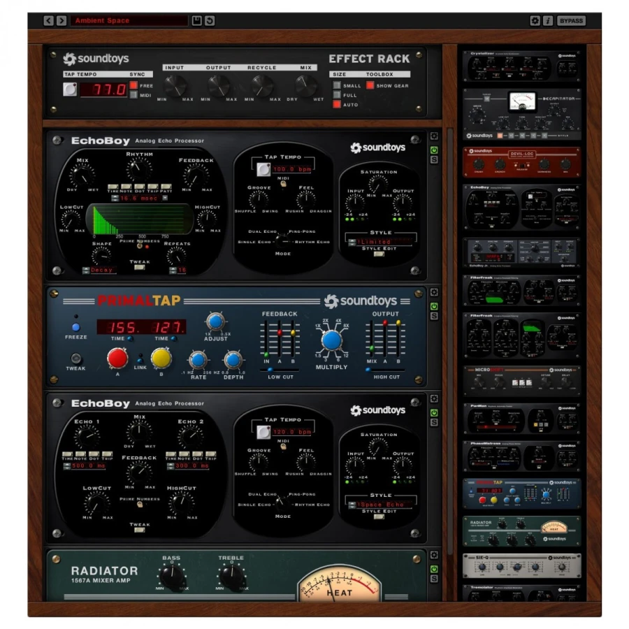 Soundtoys Effect Rack