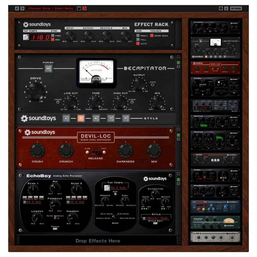 Soundtoys Effect Rack