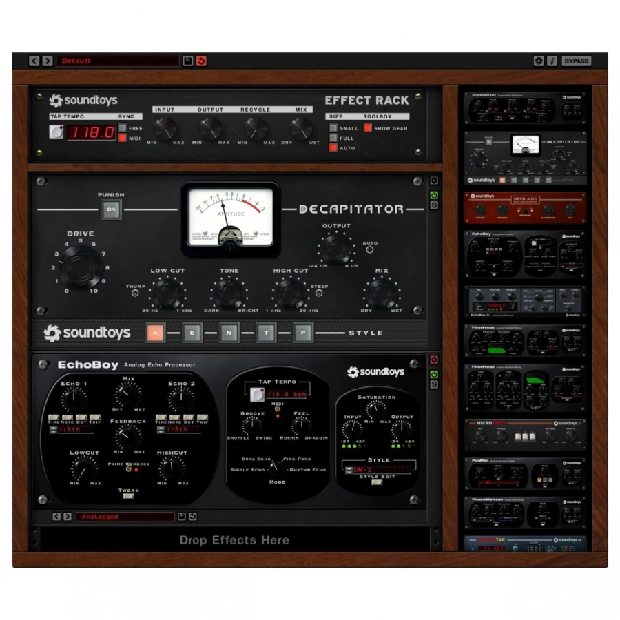 Soundtoys Effect Rack