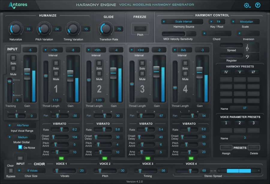 Antares Harmony Engine Evo