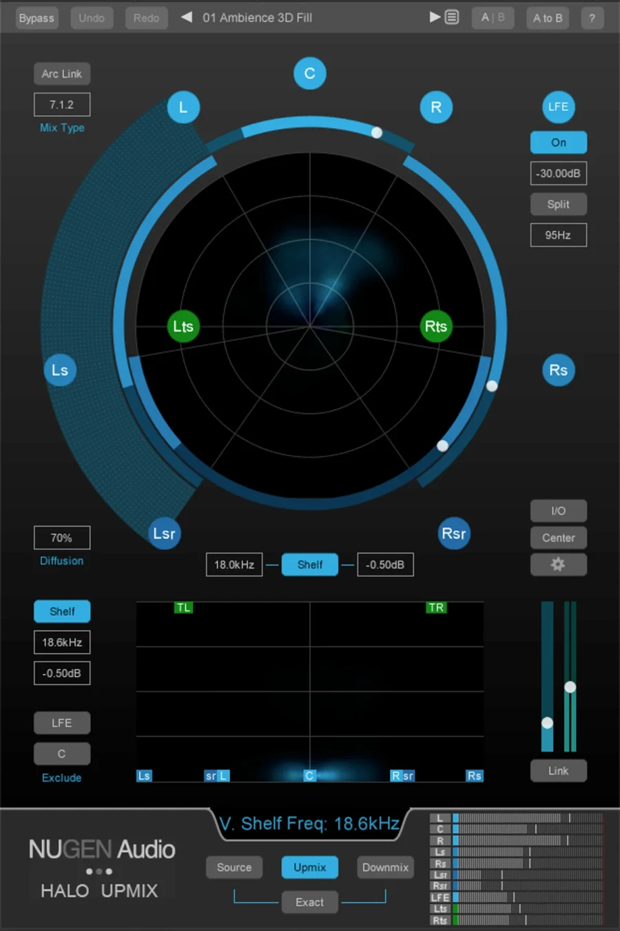 NUGEN Audio Halo Upmix 3D extension