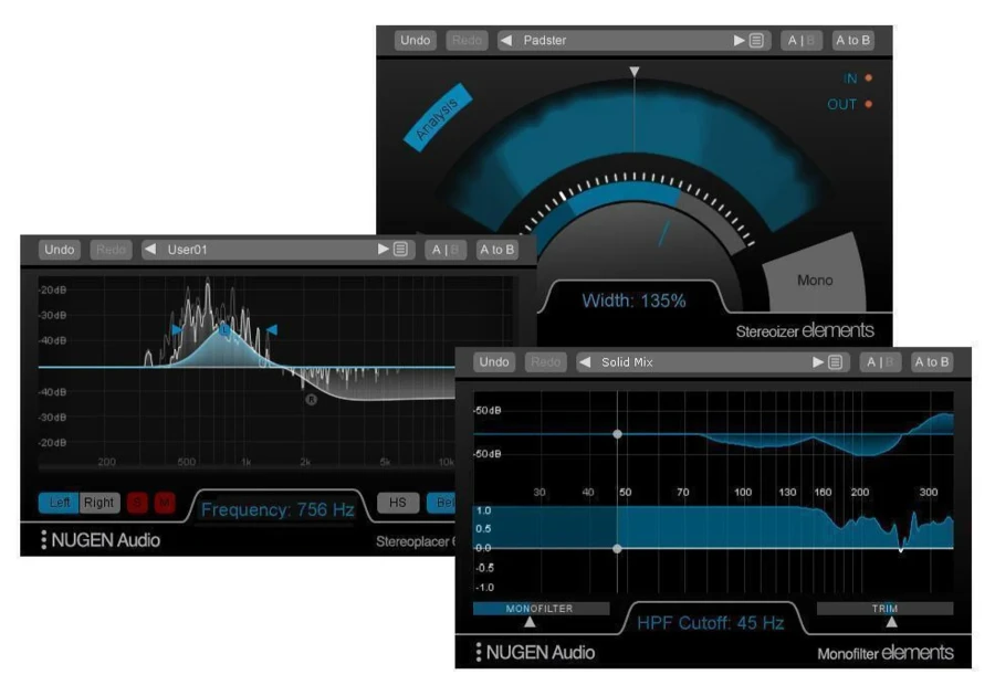 NUGEN Audio Monofilter Elements