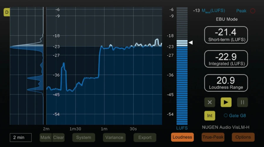 NUGEN Audio VisLM-C2 to VisLM-H 2 Upgrade
