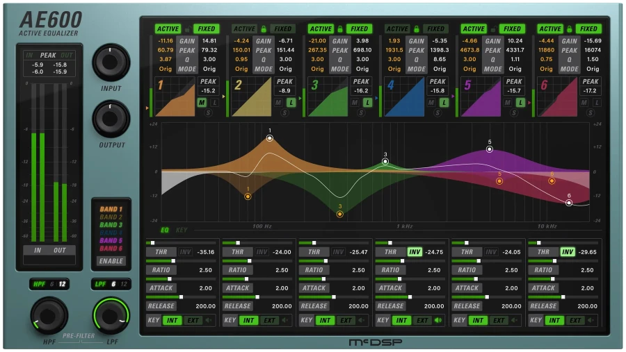 McDSP AE600 Active EQ Native