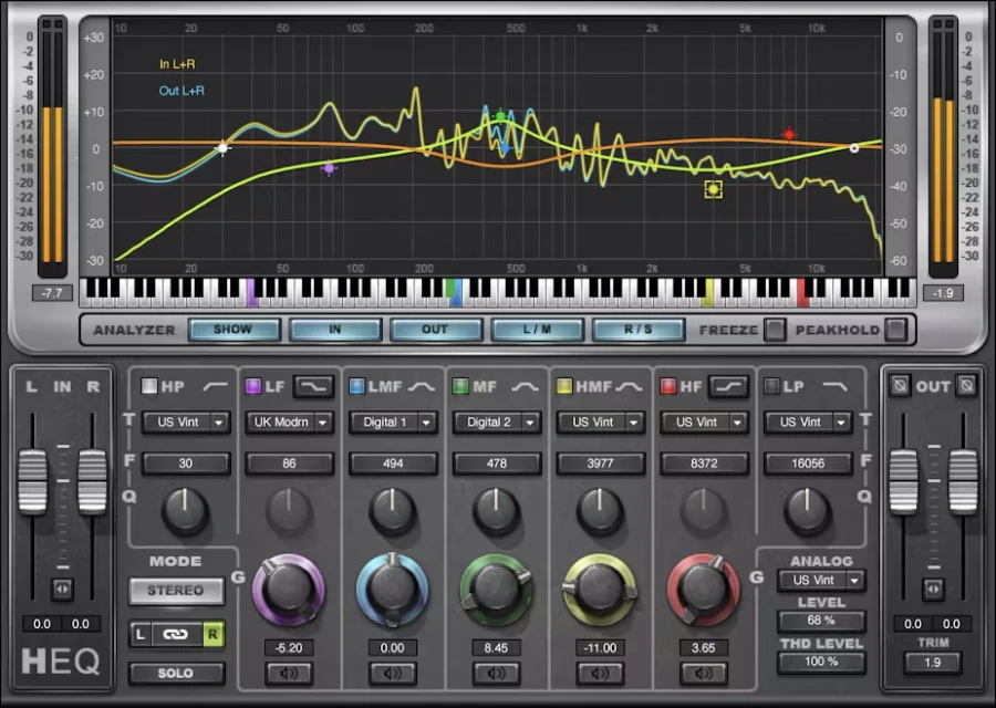 Waves H-EQ Hybrid Equalizer